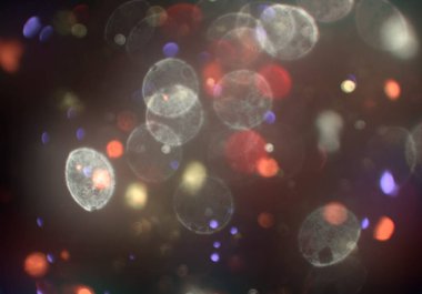 Bokeh ile soyut arkaplan