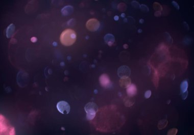 Bokeh ile soyut arkaplan