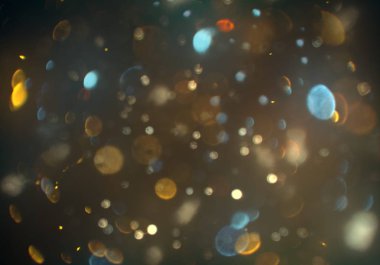 parlak bokeh ışıkları ile dijital duvar kağıdı 