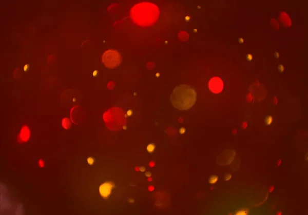 Fondo Pantalla Digital Con Luces Bokeh Brillantes — Foto de Stock