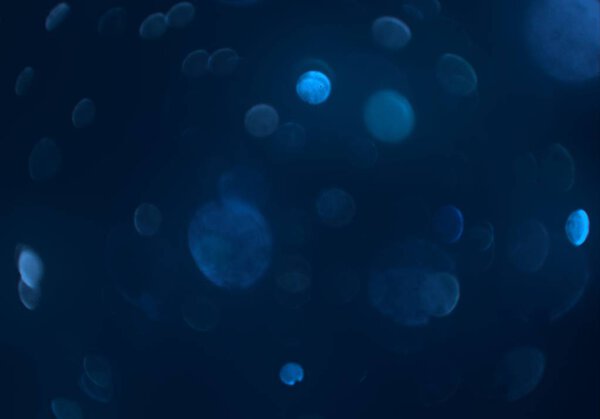 glowing bokeh circles background