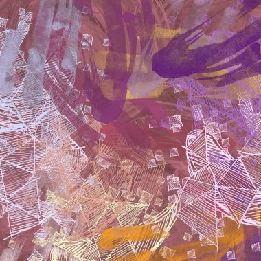 Kopya alanı ile soyut grunge desenli arkaplan