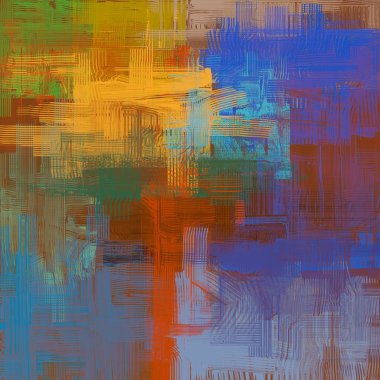 Farklı renk kalıplarına sahip soyut grunge arkaplanı