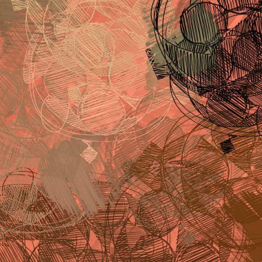 arka planda vintage tarzı