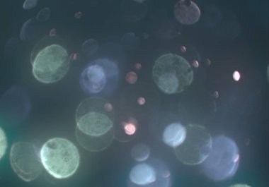 kopya alanı ile bokeh ışıkları dijital arka plan