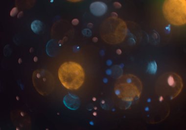 pırıl pırıl bokeh daireler arka plan