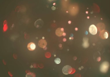 pırıl pırıl bokeh daireler arka plan