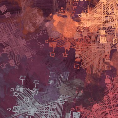 vintage desen ile soyut sanat arka plan