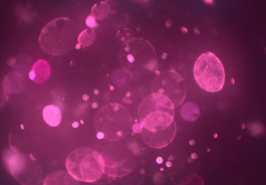 metin veya görüntü için alan ile bokeh arka plan