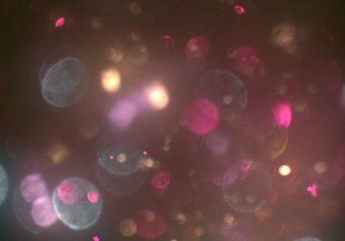 Bokeh ışıkları ile soyut arkaplan