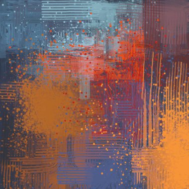 farklı desenler ile grunge arka plan