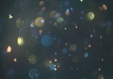 kopya alanı ile bokeh ışıkları dijital arka plan