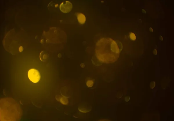 Glowing Bokeh Circles Lights Wallpaper — Stock Photo, Image