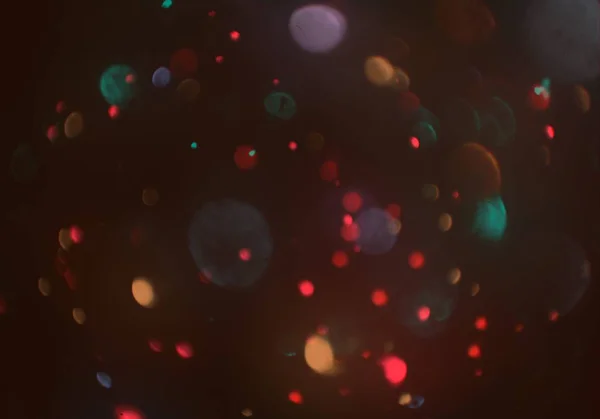 Brillante Bokeh Círculos Luces Fondo Pantalla —  Fotos de Stock