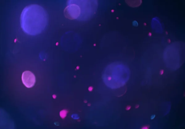 Glowing Bokeh Circles Lights Wallpaper — Stock Photo, Image