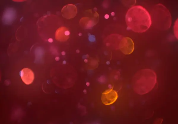 Gloeiende Glitters Behang Bokeh Cirkels Lichten Achtergrond — Stockfoto