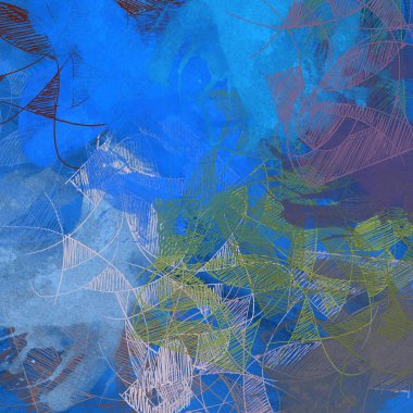 Kopya alanı ile soyut grunge desenli arkaplan