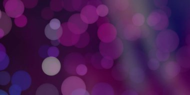 Bokeh çevreleri ile yapılan soyut sanatsal arka plan