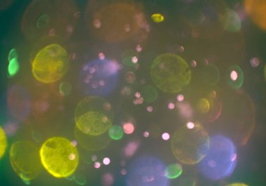 metin veya görüntü için alan ile bokeh arka plan