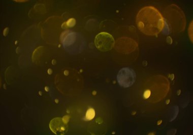 deffocused bokeh daireler ışıkları arka plan