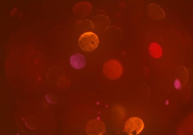 deffocused bokeh daireler ışıkları arka plan