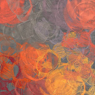 Metnin için alanı olan grunge arkaplanı