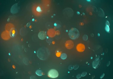 deffocused bokeh daireler ışıkları arka plan