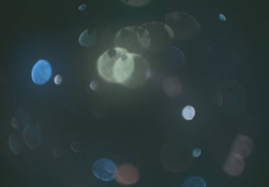 deffocused bokeh daireler ışıkları arka plan