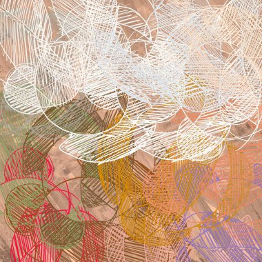 Soyut fraktal doku arka plan