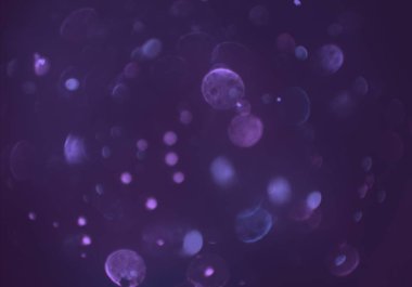 deffocused bokeh daireler ışıkları arka plan