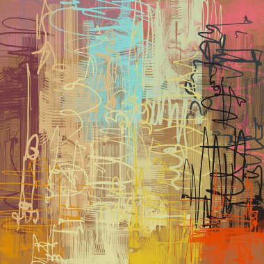 farklı desenler ile grunge arka plan