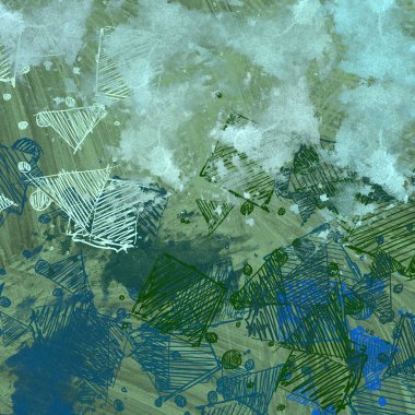 Kopya alanı ile soyut grunge desenli arkaplan