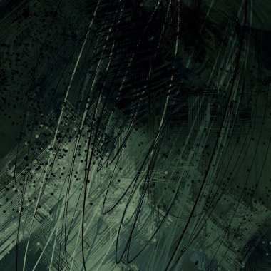 soyut yeşil fraktal arka plan