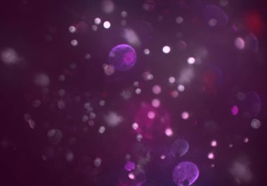 bokeh abstact arka plan ile galaksi