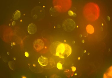 bulanık bokeh daireler ışıkları arka plan