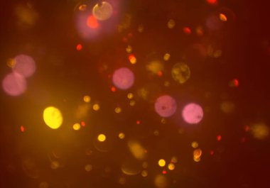 bulanık bokeh daireler ışıkları arka plan