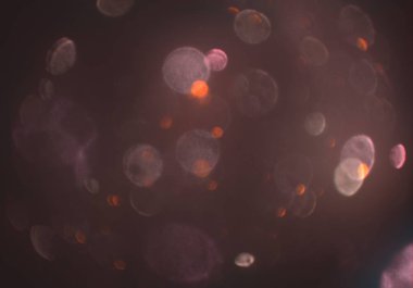 bokeh abstact arka plan ile galaksi