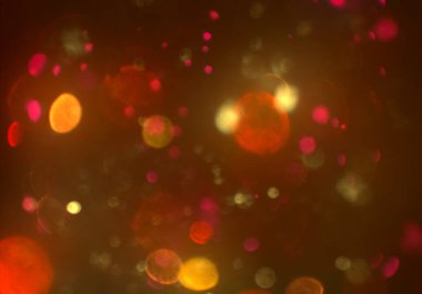 bokeh abstact arka plan ile galaksi