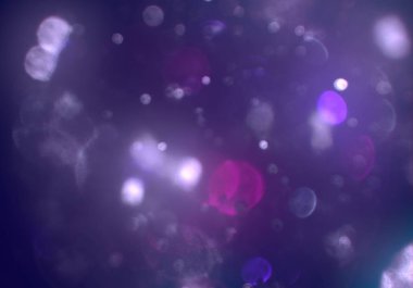 bokeh abstact arka plan ile galaksi