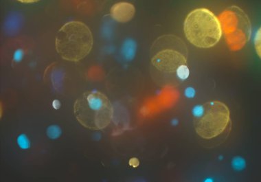 kopya alanı ile bokeh ışıkları dijital arka plan