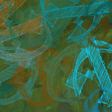 farklı desenler ile vintage grunge arka plan