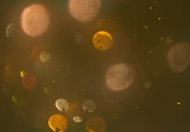 bokeh abstact arka plan ile galaksi