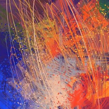 farklı desenler ile grunge arka plan