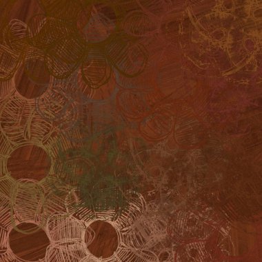 arka planda vintage tarzı