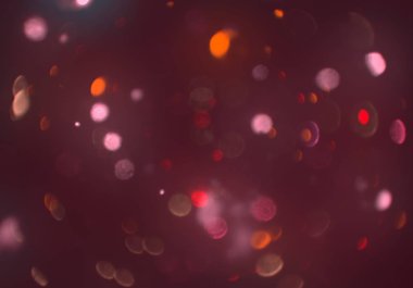 bokeh abstact arka plan ile galaksi