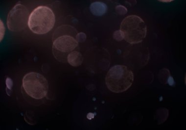 Bokeh ile soyut arkaplan