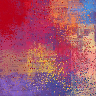 farklı desenler ile grunge arka plan