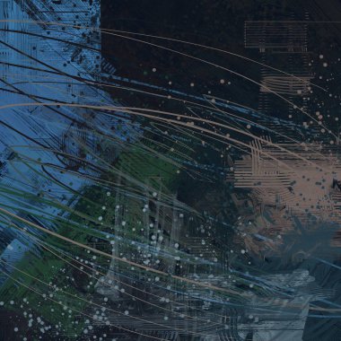 farklı desenler ile soyut arka plan