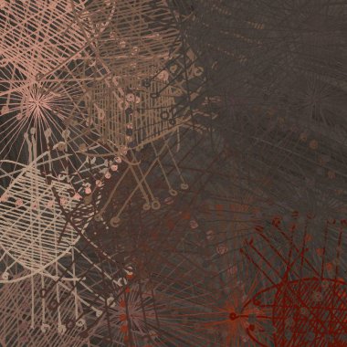 farklı renk desenleri ile soyut duvar kağıdı