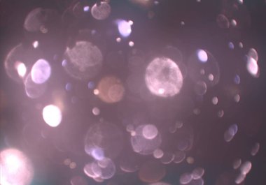 Bokeh ile soyut arkaplan